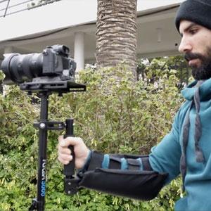 Flycam 3000 Handheld Camera Stabilizer with Body Pod & Arm Brace