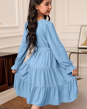 61666 Girls Fall Dress