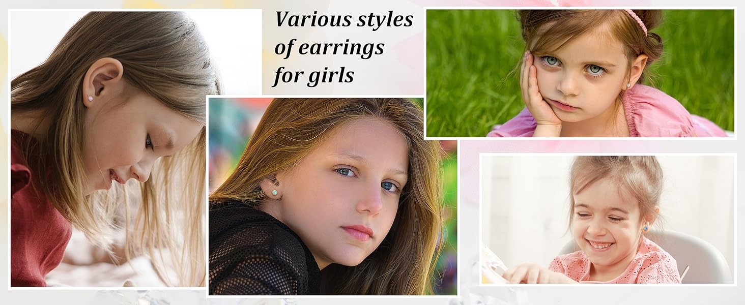 14k gold opal earrings