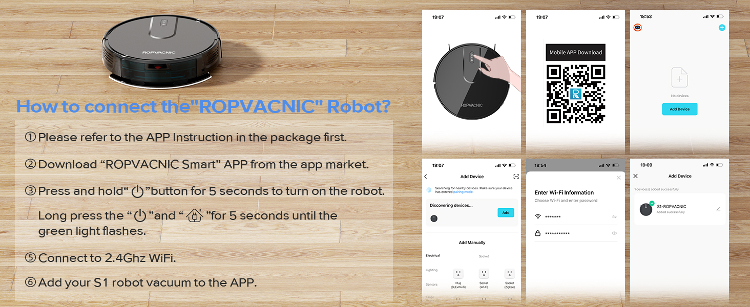 Robot Vacuum And Mop