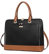 CLUCI Leather Briefcase for Women 15.6 Inch Laptop Business Computer Ladies Stylish Work Handbags...
