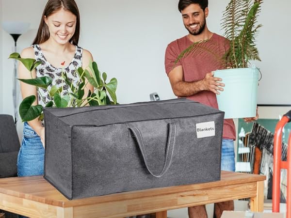 Moving bag with Backpack Strap, Moving Essentials, Moving Box Alternative