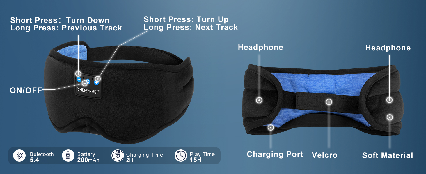 bluetooth sleep mask