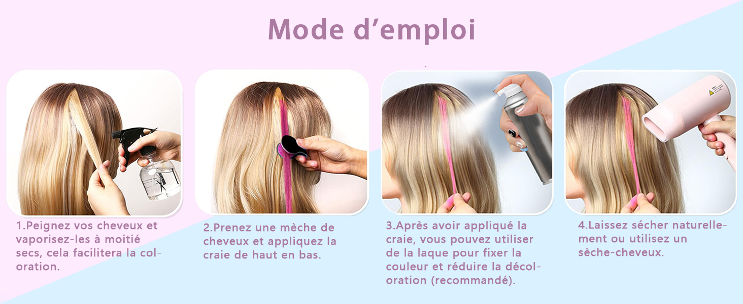 bombe cheveux coloration temporaire cheveux cire colorante cheveux spray vert cheveux bombe couleur