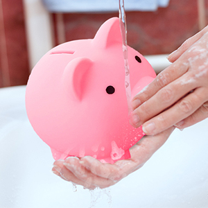 Amazon.co.jp: HUAZONTOM 貯金箱 かわいい 豚 大きい 500円玉