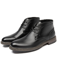 Amazon.com | Roozin Men's Ankle Boots Lace-Up Dress Shoes