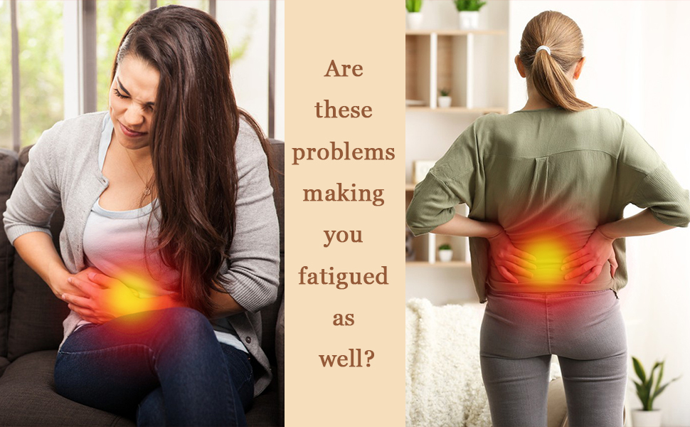 Portable Heating Pad Electric Cramps Menstrual Heating Pad