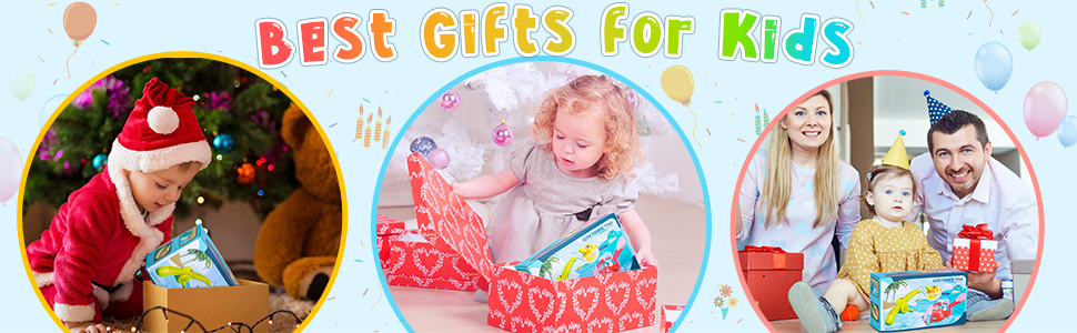 Baby Bath Toys, 7 Pcs Magnetic Fishing Game Set with 3 Light Up Fishing Toys, 1 Wind Up Duck/Fishing Net/Rob/Squirt Ball Mould Free Floating Bath Toys Gifts for 1+ Year Old Boys Girls 30 9