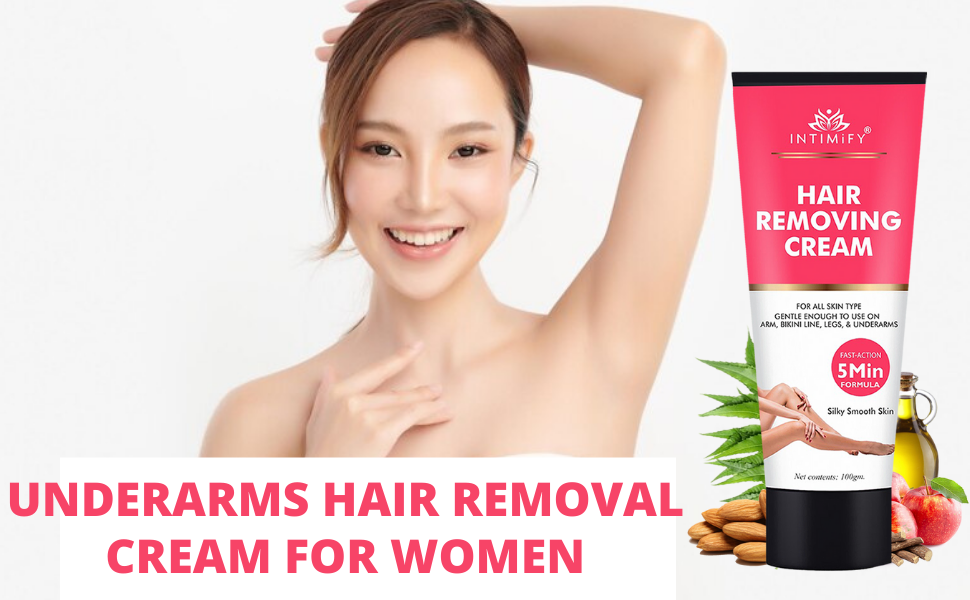 underarms hair removal cream for women