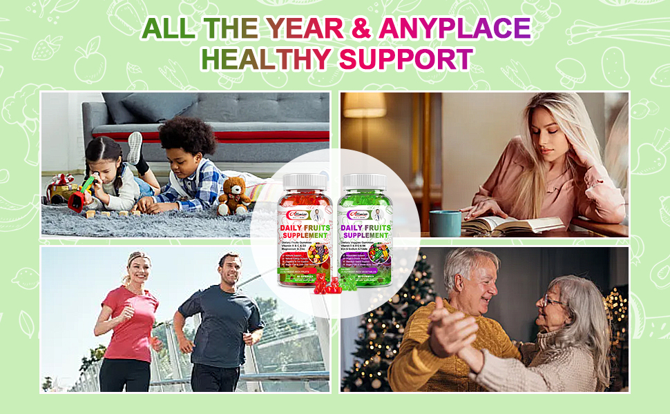 ALL THE YEAR & ANYPLACE HEALTHY SUPPORT