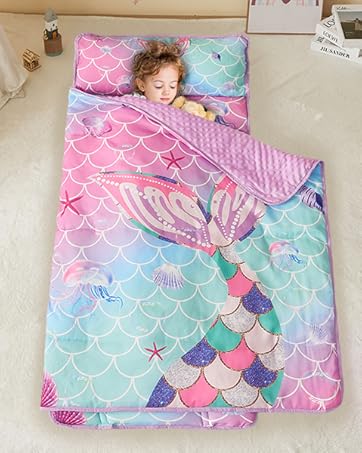 Mermaid Toddler Nap Mat Preschool