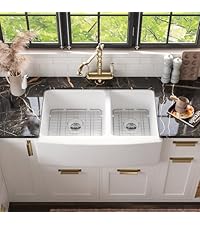 ぽーく Etre® 30 In. Apron Kitchen Sink With Offset Drain