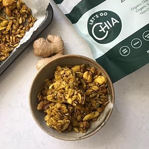 Let's Go Chia in granola and oatmeal