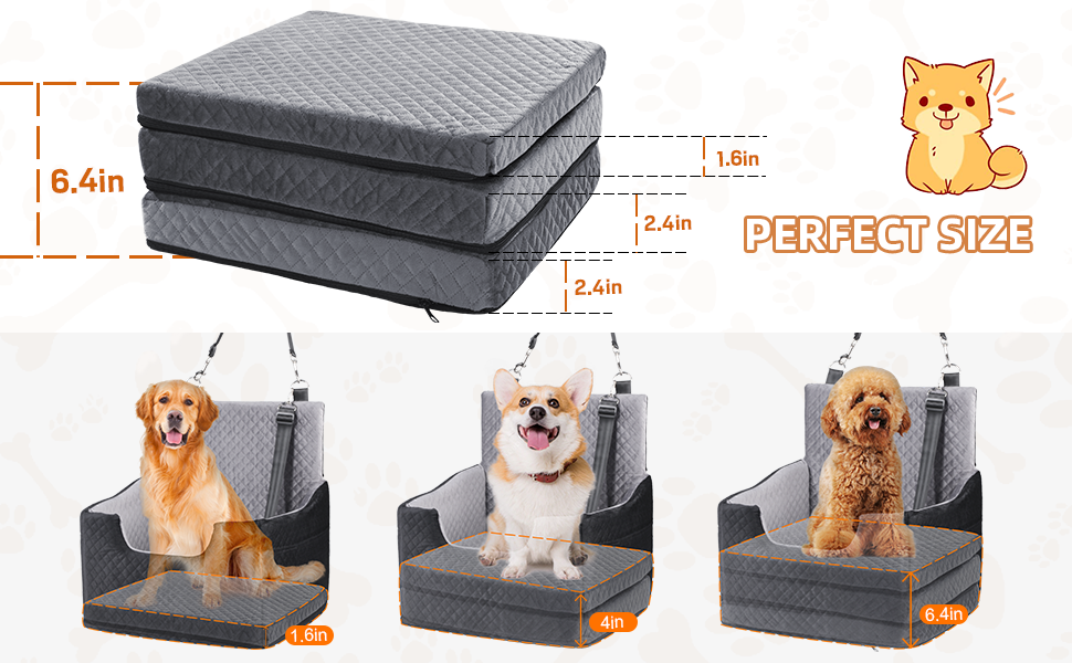 ROYALAY Chew Proof Dog Crate Pad Mat17x23 inches More