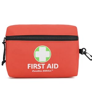 Mini First Aid empty (Bag Only) for Emergency at Home, Vehicle, Cycling, Outdoors, Travel, Hiking，