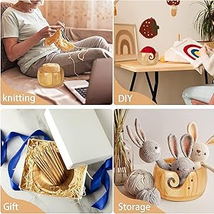 Knitting and Crocheting Accessories Kit Organizer