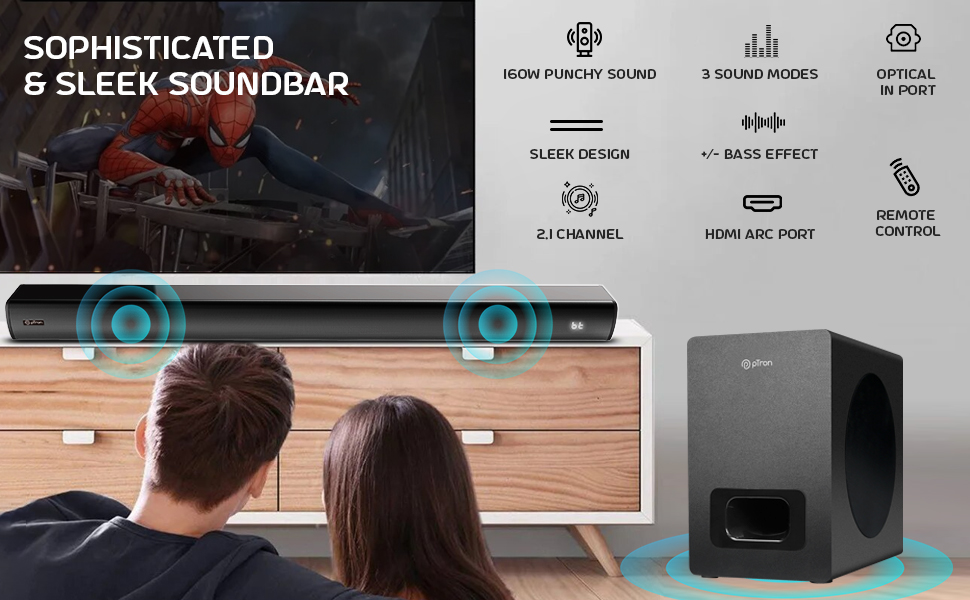 soundbar with woofer