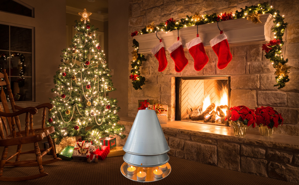 Vohunt Metal Tea Light Candle Heater,Tea Light Oven