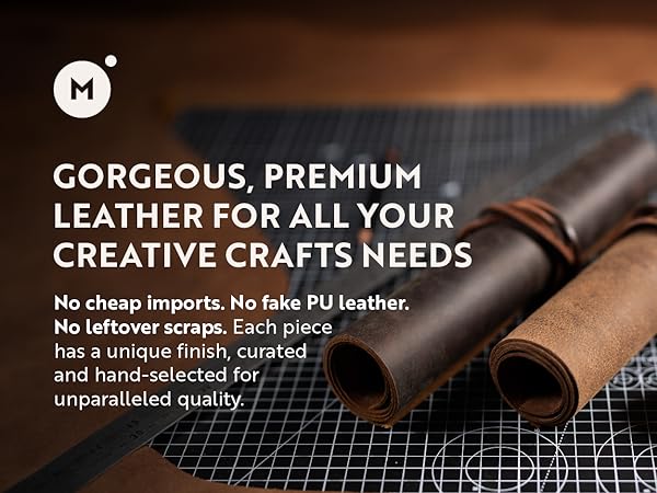 Amazon.com: Moonster Genuine Leather Sheets for Crafts