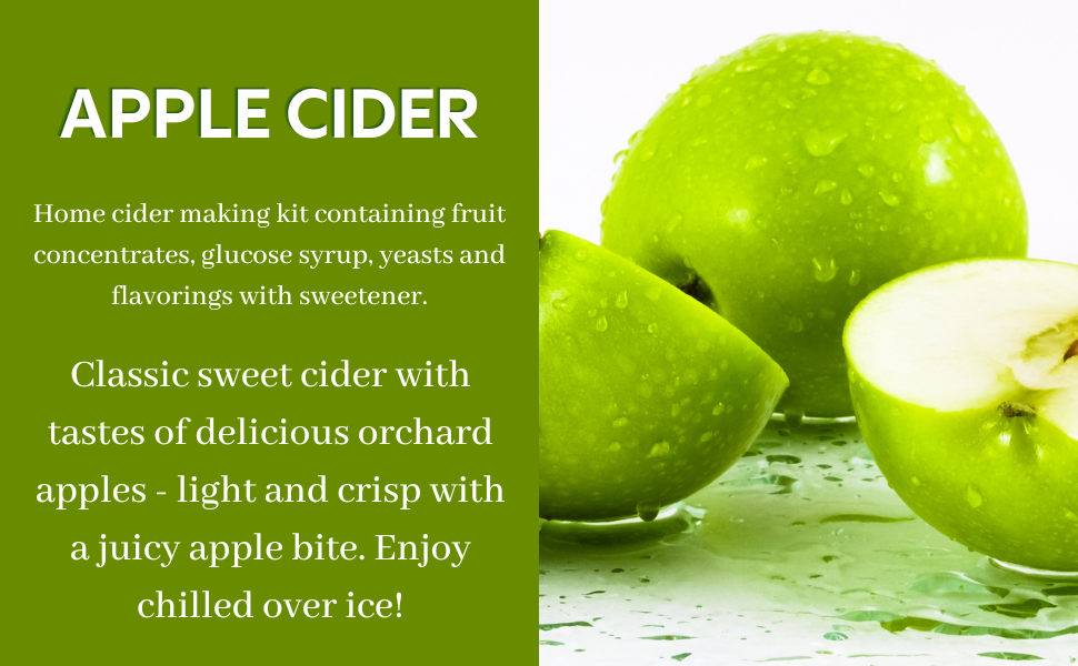 ABC Crafted Series Cider Making Kits (Apple) Grocery