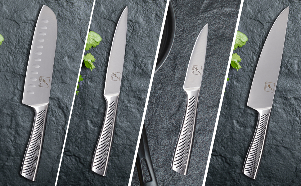 knife sets for kitchen with block