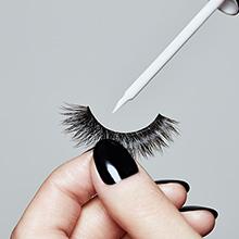 apply lash glue black white adhesive liner strong hold bond seal long lasting tiktok clean beauty