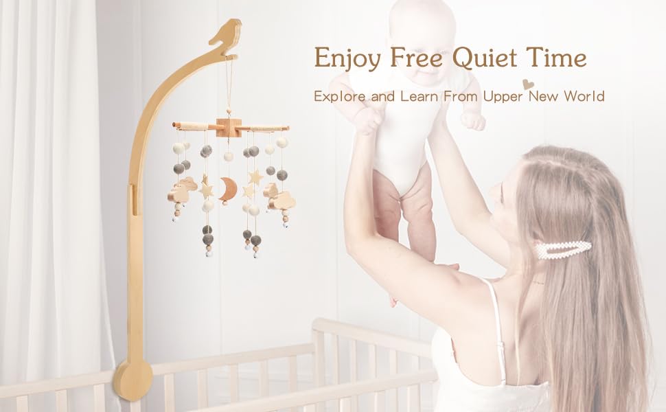 Crib Mobile Arm for Baby Nursery Mobile Arm for Crib