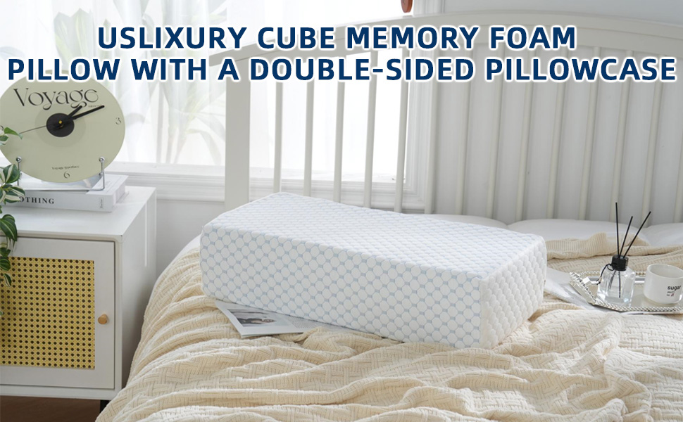 USlixury Cube Pillow Home & Kitchen