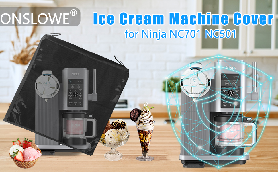 Ice Cream Machine Cover for Ninja NC701