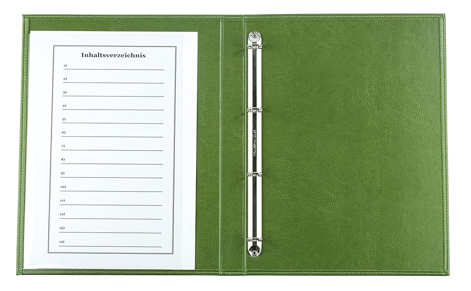 Delmon Varone Premium Certificate Folder DIN A4 Made of Vegan Eco Faux