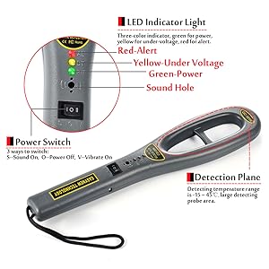 Hand Held Metal Detector
