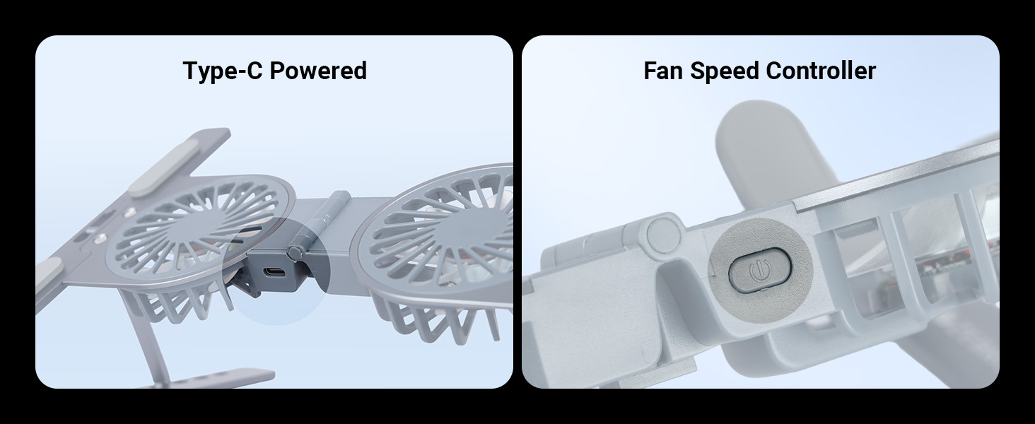 Type-C Powered and Fan Speed Controller