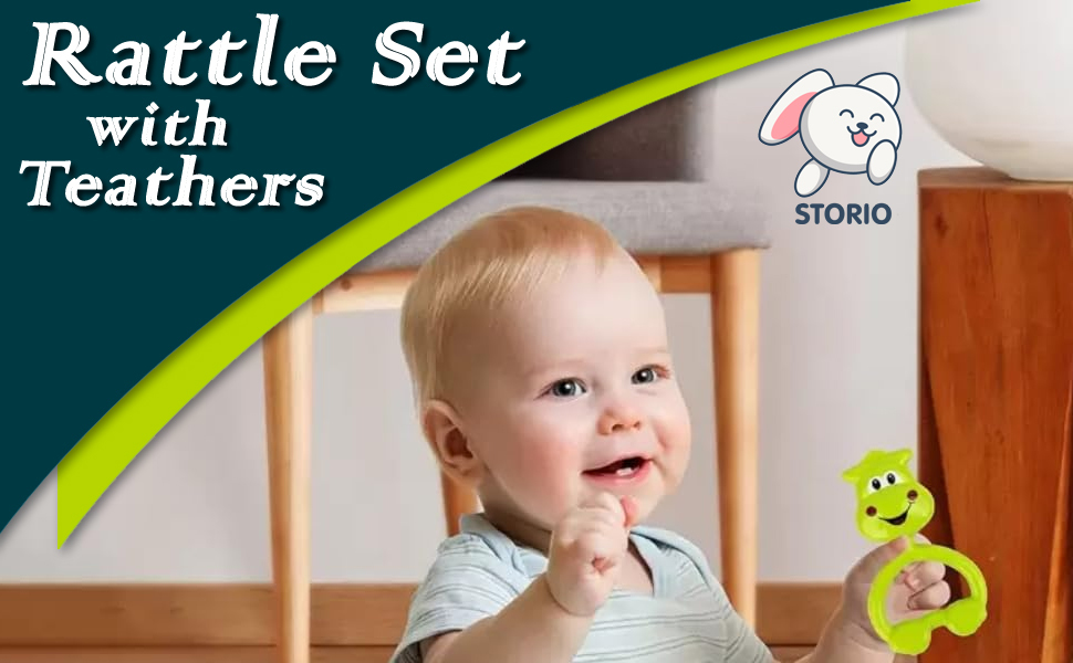 baby toys for 0 to 6 month toys for new born baby rattle set for babies 0-6 months