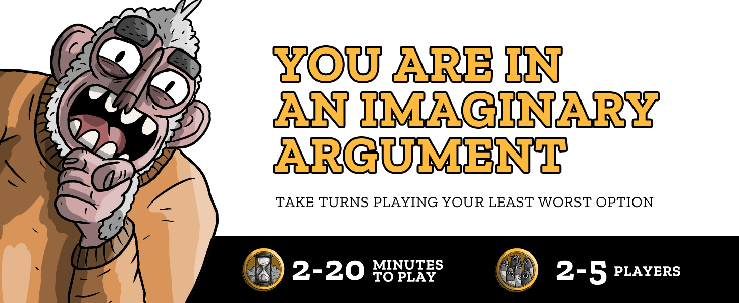 You are in an imaginary argument.