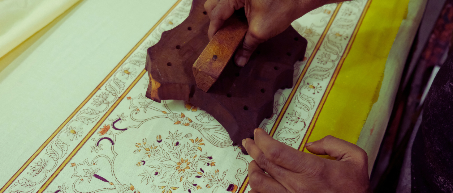 Hand Block Print Linens