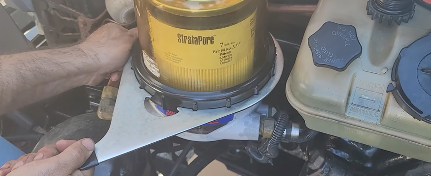 8" 482017 Fuel Filter Collar Vent Cap Wrench Metal For