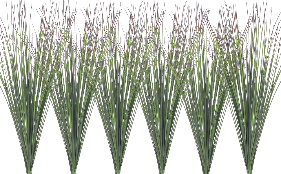 27" Fake Onion Grass, Artificial Plants, Tall Plant, Shrub