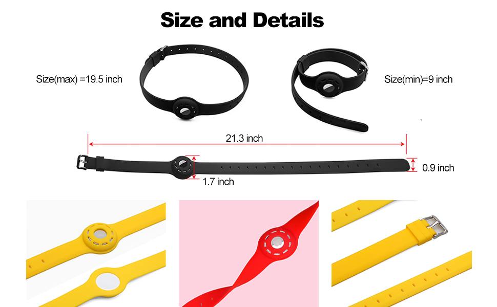 umopet airtag dog collar