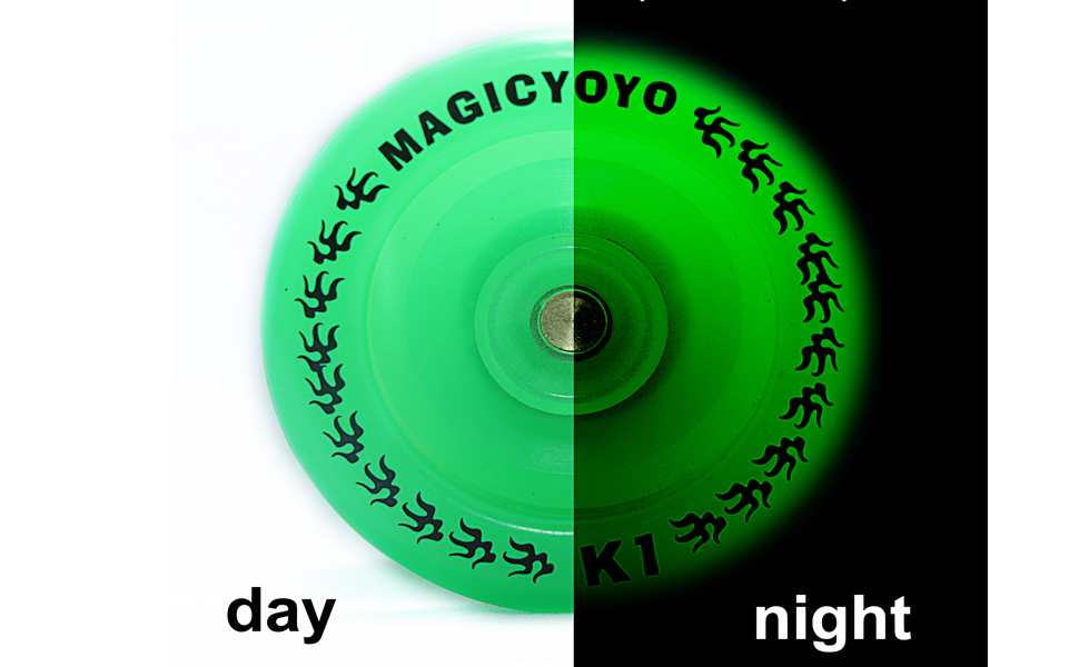 MAGICYOYO Glowing Yoyo Responsive Yoyos for Kids, Yoyo Glow in The Dark for