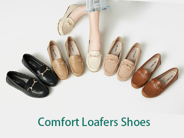 Amazon.com | COOL COSER C Women's Loafers Casual Slip on