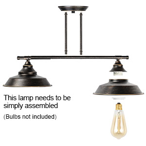 Industrial Light Fixture Wall Mount