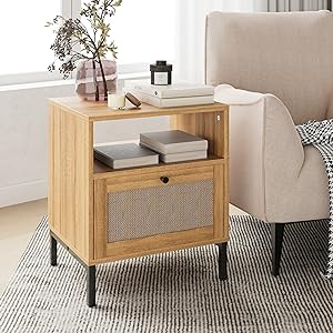 beside table