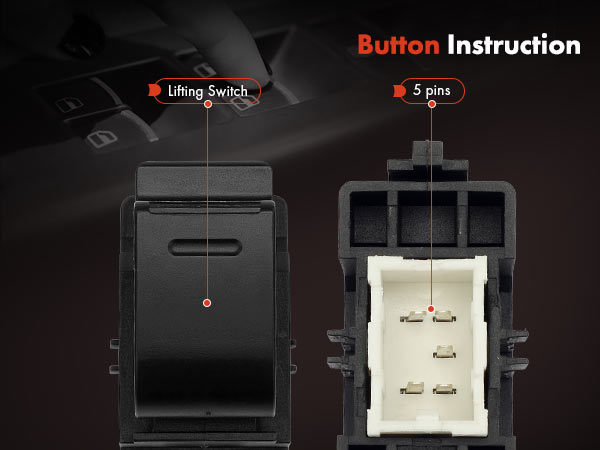 Amazon.com: A-Premium Power Window Switch Compatible with Toyota