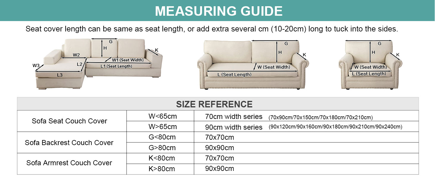 Chenille Sofa Cover Slipcovers 1 2 3 4 Seater