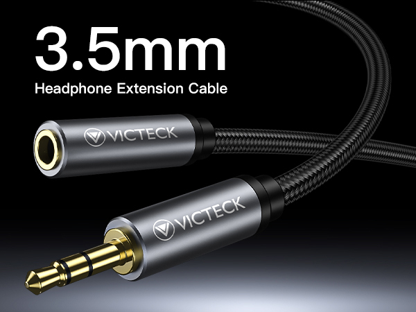 ୨୧ Amazon.com: VICTECK Headphone Extension Cable, 16FT Hi-Fi