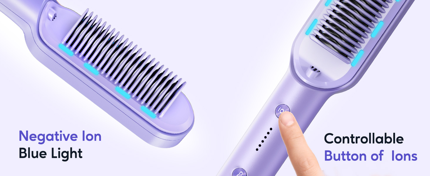 hair straightener brush