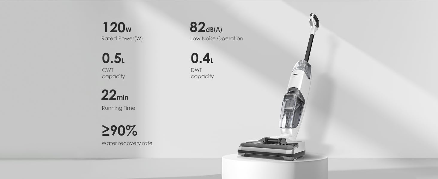 Tineco iFloor 2 Plus Cordless WetDry Vacuum Cleaner and Mop for