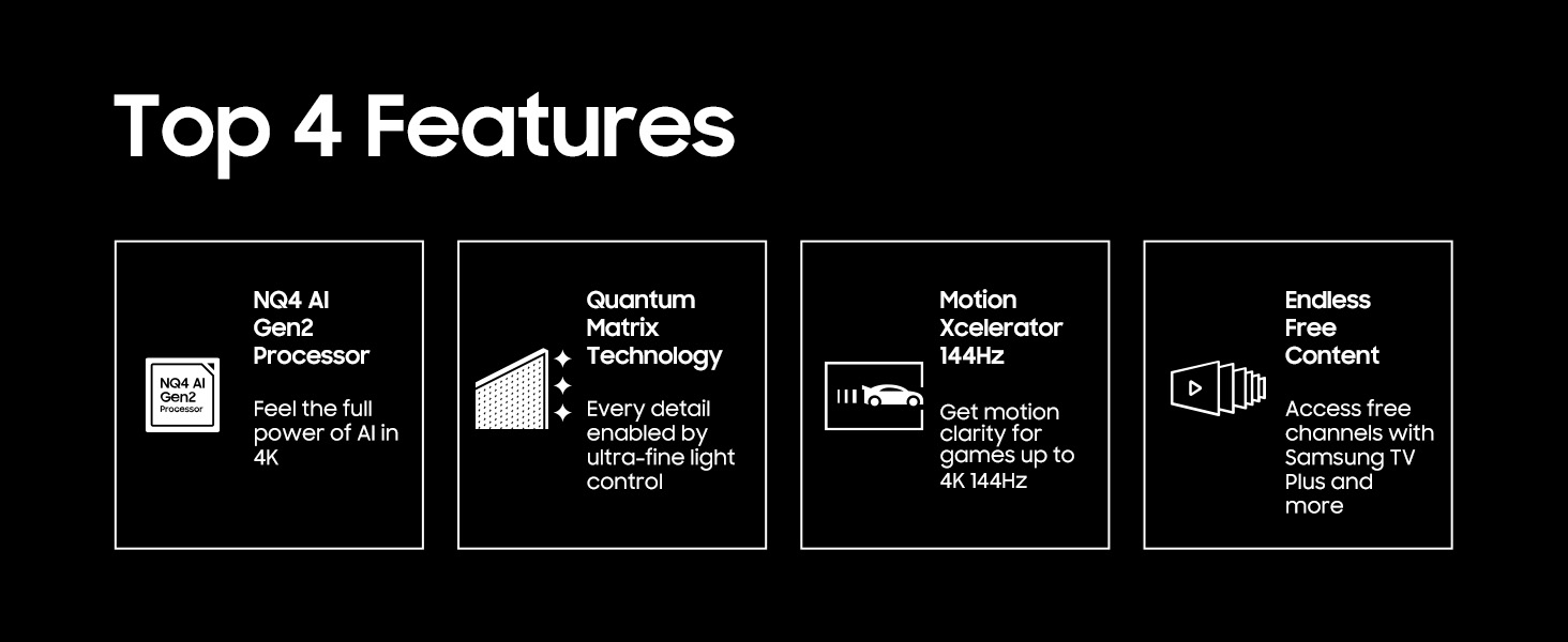 Top 4 Features