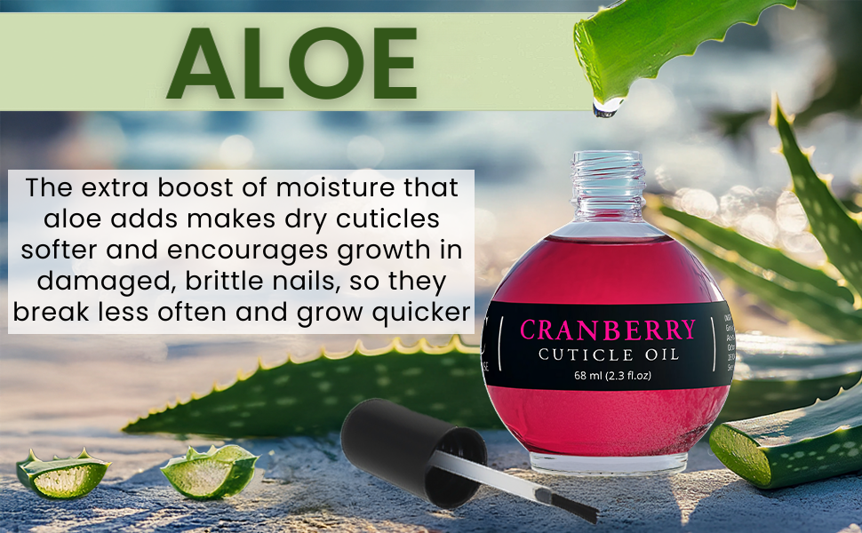Ellie Chase Moisturizing Cuticle and Nail Care Oil 2.3 Fl Oz Infused with Aloe to Repair and Soften