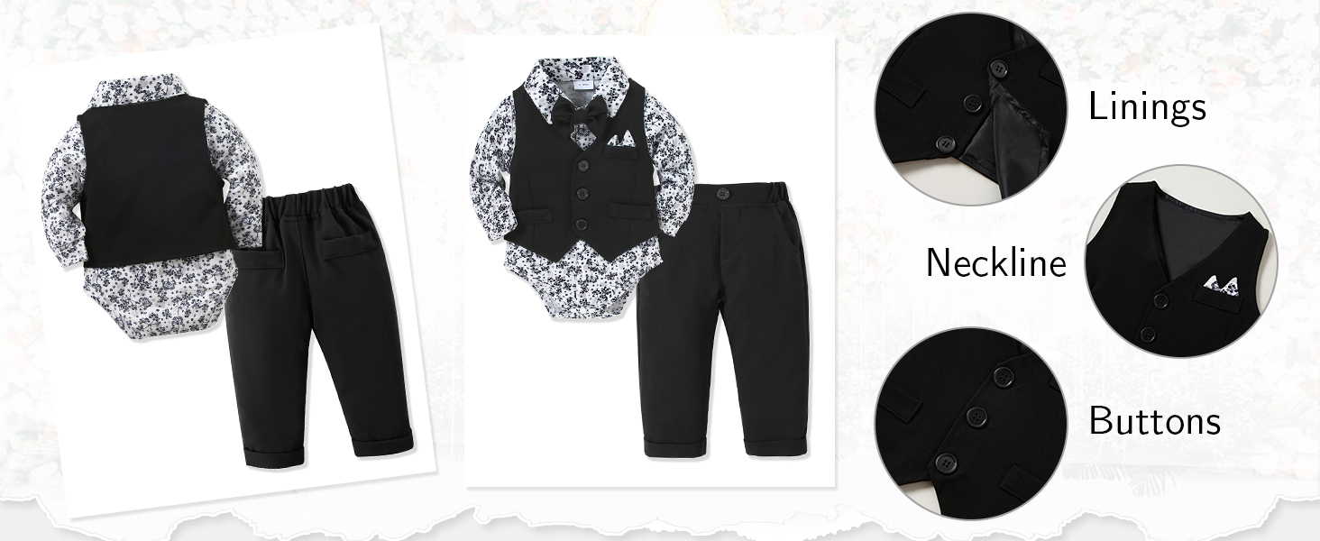 Black Baby Boy Set